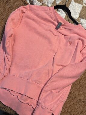 Sweaty Betty Pink Crewneck Sweater
